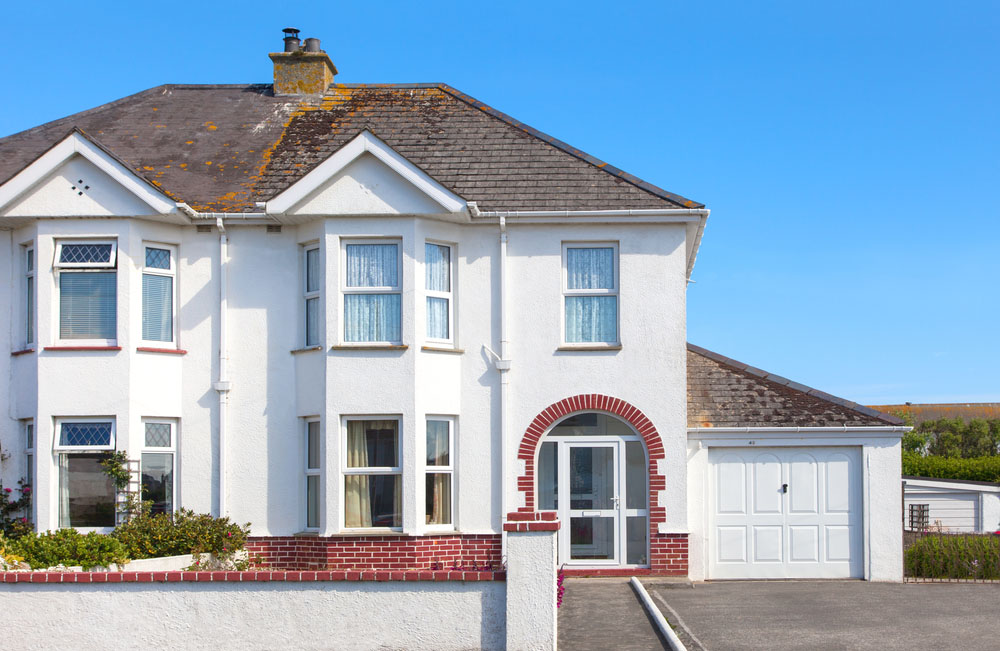 traditional semi detached home - Great British Insulation Scheme