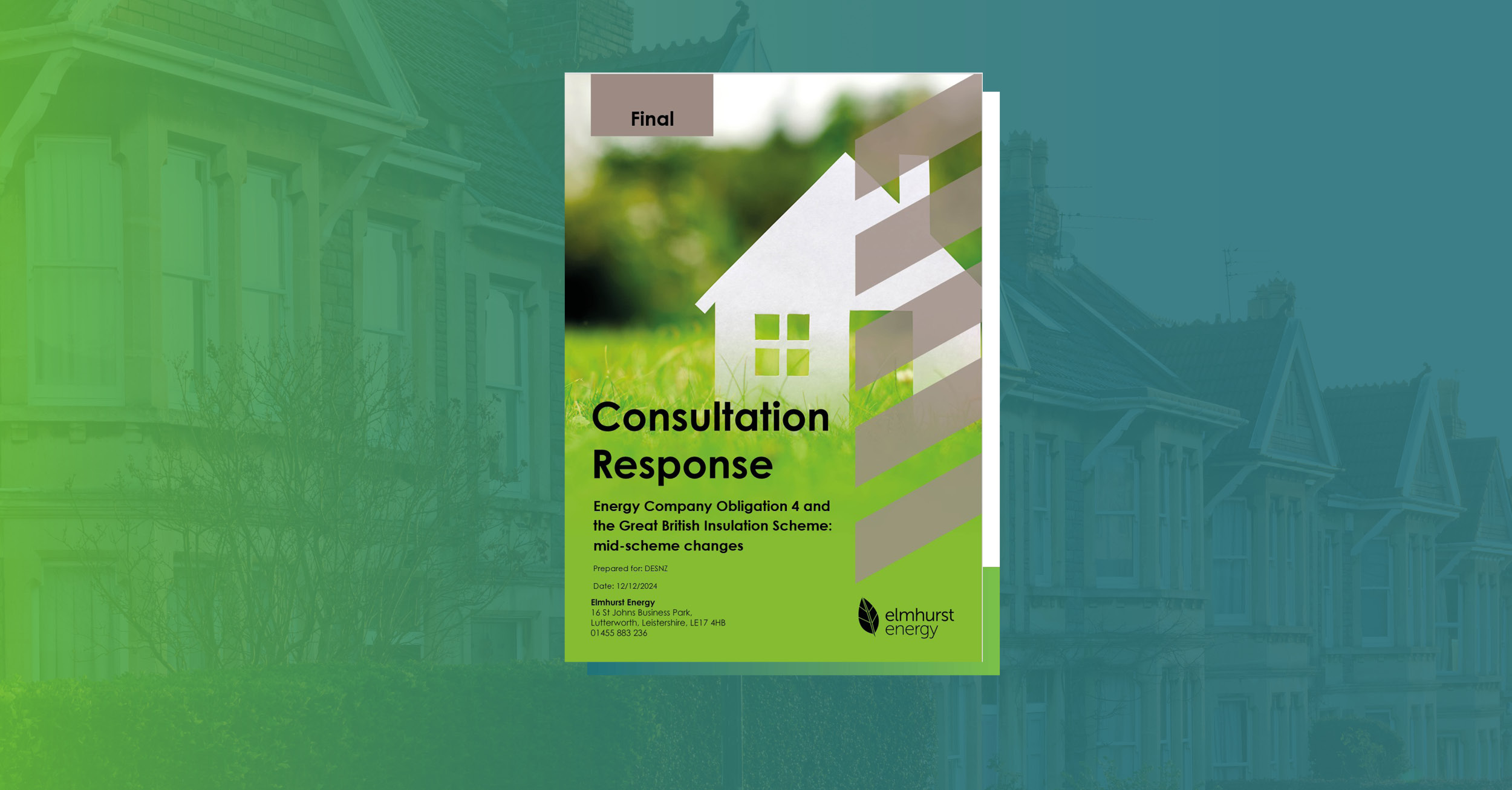 ECO4 and GBIS Consultation Response