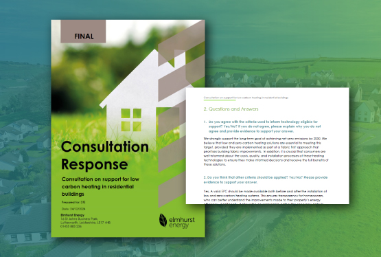 Consultation Response Document for Northern Ireland Consultation on Support for low carbon heating in residential buildings.